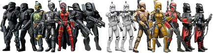 Entertainment Earth Star Wars Elite Forces of the Republic!