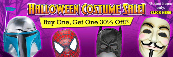 Halloween Costume Sale                                             