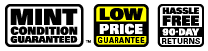 Mint Condition Guaranteed, Low Price Guarantee, Hassle-Free 90-Day Returns