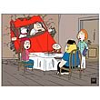 Family Guy Car Crash Paper Giclee 