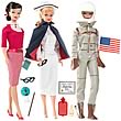 Barbie Vintage Career Dolls Wave 1 Set                      