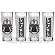 Battlestar Galactica 2 oz. Glass Set of 4                   