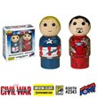 Captain America vs Iron Man Pin Mate Set - Convention Excl. 