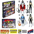 KISS Unmasked 3 3/4-Inch Figures Deluxe Box Set - Con. Excl.