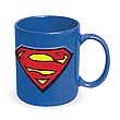 Superman Embossed Logo 20 oz. DC Comics Ceramic Mug 