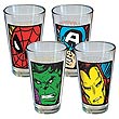 Marvel Close Up Pint Glass 4-Pack 