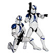 Star Wars 501st Legion Clone Trooper ArtFX Statue 2-Pack    