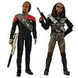 Star Trek Deep Space Nine Worf and Gowron 2-Pack Figures