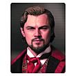 Django Unchained Calvin Candie Real Masterpiece Figure      