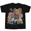 Adventure Time Zombie Group Black T-Shirt                   