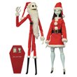 NBX Santa Jack and Sally Coffin Doll Set 