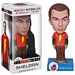 Exclusive Big Bang Theory Sheldon Shazam! Shirt Bobble Head 
