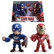 Civil War Captain America vs. Iron Man Metals Figure 2-Pk 