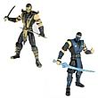 Mortal Kombat 9 6-Inch Scorpion and Sub-Zero Action Figures 