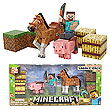 Minecraft Steve Saddle Up Action Figure Pack 