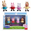 Peppa Pig Peppa and Best Friends 3-Inch Figures 4-Pack 