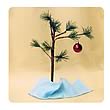 Peanuts 14-Inch Tree with Ornament and Blanket Display      