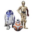 Star Wars: TFA C-3PO R2-D2 and BB-8 ArtFX+ 1:10 Statue Set 