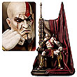 God of War Kratos on Throne 1:4 Scale Statue 