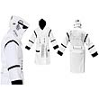 Star Wars Stormtrooper Hooded White Cotton Bathrobe         