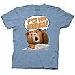Ted F You Thunda! Blue T-Shirt                              