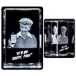 I Love Lucy Vitameatavegamin Medium 3D Laser Crystal 