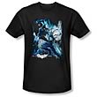 Batman Dark Knight Rises Showdown Black T-Shirt             