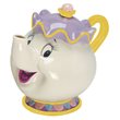 Beauty and the Beast Mrs. Potts Sculpted Ceramic Teapot 